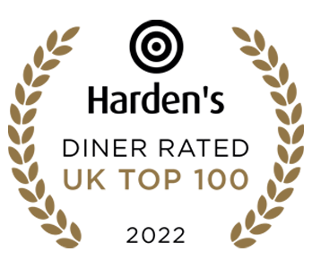 Harden's UK Top 100 Rated Diners - 2022
